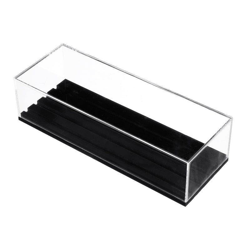 4 Rows Acrylic Challenge Collectible Coin Display Box Stand Rack Storage Case Holder