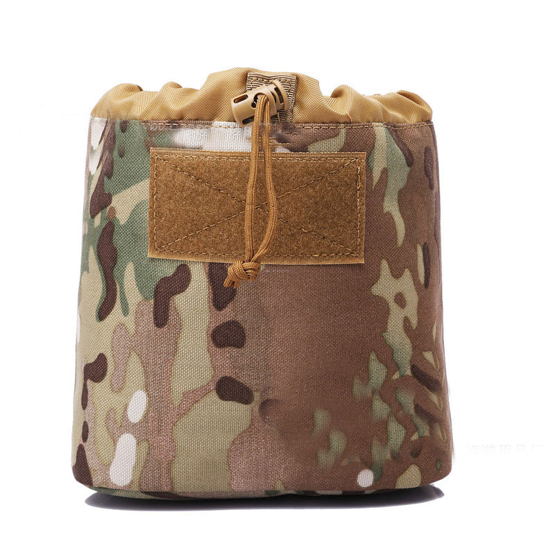 ZANLURE 1000D Nylon Waterproof Tactical Bag Multifunctional Folding Outdoor Hiking Travel Tool Bag Drawstring Storage Bag