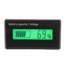 GY-6H 12V 24V 36V 48V Lead Acid Battery 2-15S Lithium Battery Capacity Indicator Digital Voltmeter