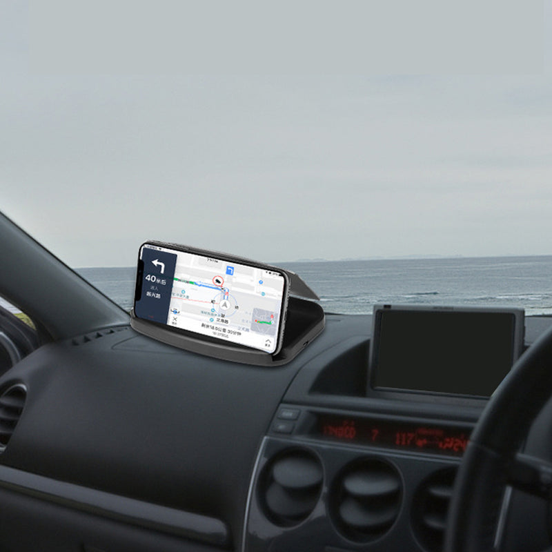 Qi Wireless Charger Fast Charging Car Hub Head-up Navigation Display Phone Holder For iPhone Samsung Huawei Xiaomi