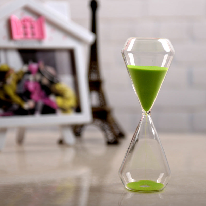 AUGIENB 30Mins Sand Timer Hourglass Desktop Toy Fun Office Gift Magentic Clock Decorations