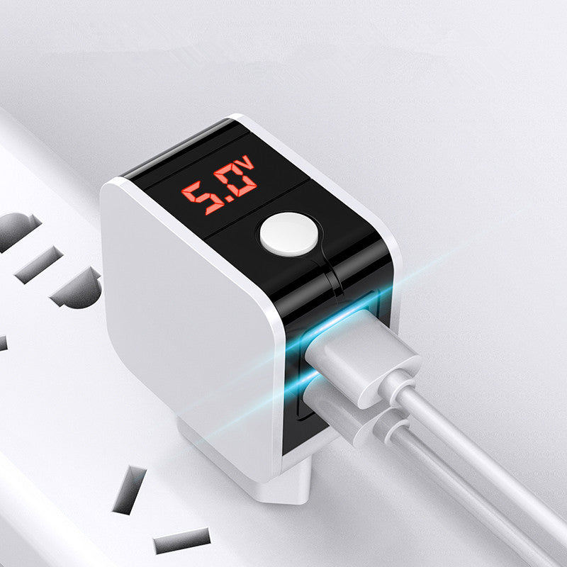 Bakeey  LED Display Universal Power Adapter 5V 2.4A 2 Ports Dual USB Charger for iPhone for Samsung