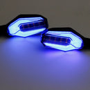 Motorcycle Turn Signal LED Lights Universal Daytime Running Warning Cafe Racer