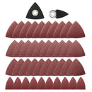 42pcs Sanding Accessories Set 60/80/120 Grit for Bosch Fein Oscillating Multitool Oscillating Tools