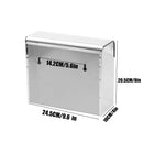 Stainless Steel Towel Dispenser Toilet Paper Holder Kitchen Bath Shelf Holder