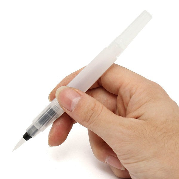 S/M/L 3 Sizes Refillable Water Brush Pen For Painting Calligraphy Tools