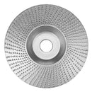 Drillpro 110mm Tungsten Carbide Wood Shaping Disc Carving Disc 16mm Bore Sanding Grinder Wheel for 100 115 Angle Grinder