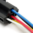 5pcs 12V 40A 5 Pin Relay Switch w/Socket Holder For Car Truck Van Motorcycle Boat