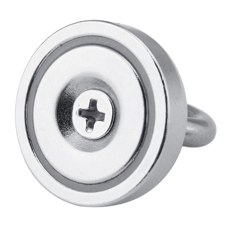 30KG D25mm Neodymium Recovery Magnet NJ25 Fishing Metal Sea River Treasure Magnet