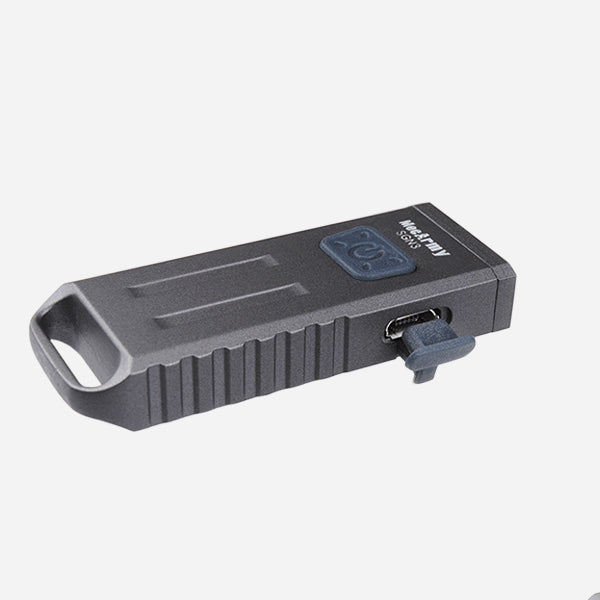 MecArmy SGN3 XP-G2 160lm Mini Flashlight USB Charging LED Work Lamp IPX5 Waterproof Emergency Lantern