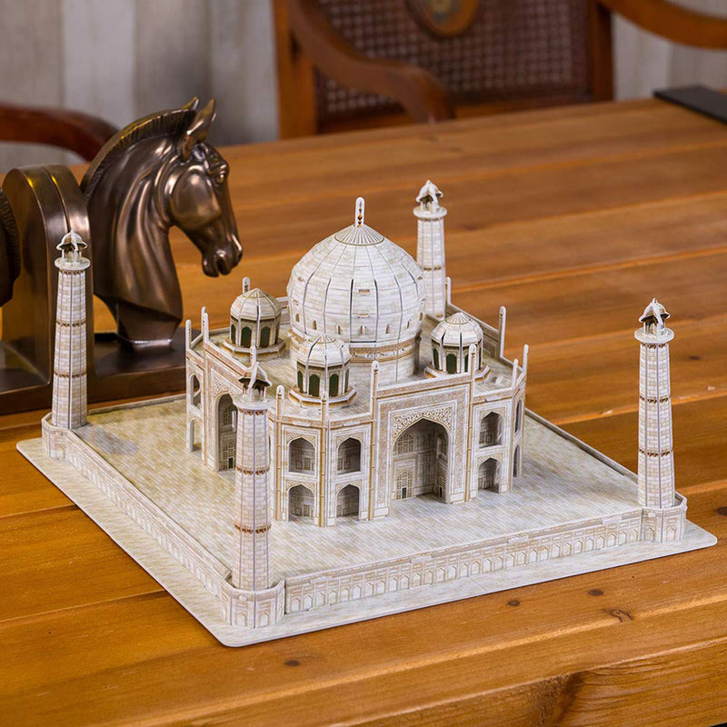 3D Puzzles Models Taj Mahal Colosseum Architecture Model Kits Adult Kids Educational Toys Gift