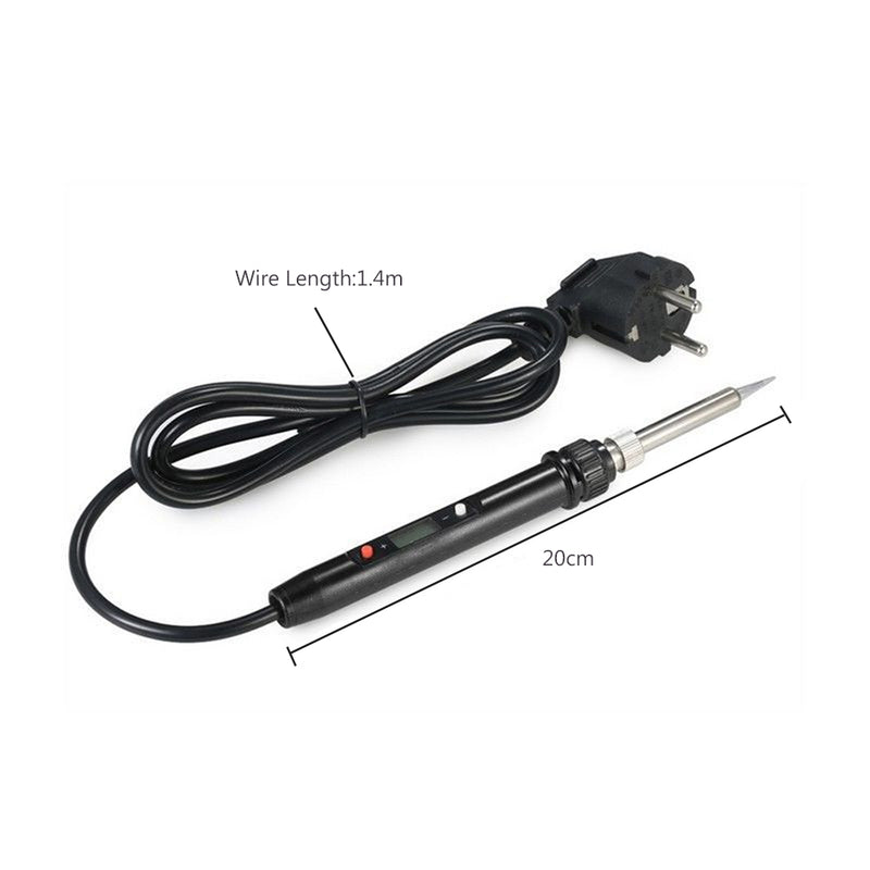 80W 220V 180~480 Electric Solder Iron Welding Hand Tool  EU Plug