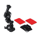 Helmet Jaw Adjustable Arm Mount Holder For Action Sport Camera