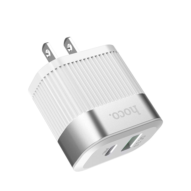 HOCO 18W QC3.0 PD Fast Charging US Plug USB Charger Adapter For iPhone X XR Huawei P30 Pro Xiaomi MIX 2S Mi8 Mi9 S10 S10+