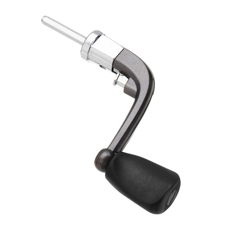 ZANLURE Semimetal Folding Single Fishing Reel Handle Crank For 2000-5000 Spinning Fishing Reels