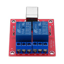 2 Channel 5V HID Driverless USB Relay USB Control Switch Computer Control Switch PC Intelligent Control Relay Module