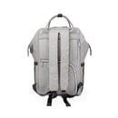 Multifunctional Mummy Backpack Waterproof USB Charging Port Baby Diape Mom Bag