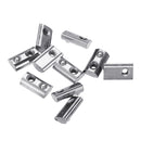 Machifit 10pcs 20M4 Elastic Nut T Roll Ball Spring Nuts for 2020 Series Aluminum Extrusion Profile