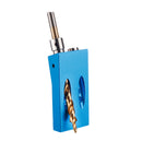 Aluminum Alloy 9.5mm Pocket Hole Jig Set Hole Drill Guide Magnetic Pocket Hole Joinery Jig with Drill Bit Screwdriver for Drilling Woodworking