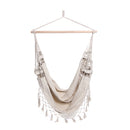 Hammock Chair Hammocks Hanging Swing Seat Bed Indoor Outdoor Garden Yard Tassel