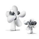 203CFM 1000RPM Stove Fan Fireplace Fan 15-18DB Ultra Quiet Fireplace Heat Fan Powered Wood Stove Fan Wood Burning Eco Fan for Efficient Heat Distribution