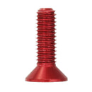 Suleve M3AH9 10pcs M3x10mm Countersunk Hex Socket Screw 7075 Aluminum Alloy Flat Head Metric