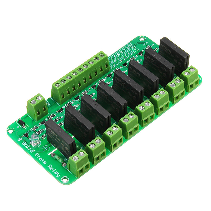 5V DC 2A 8 Channel Solid State Relay Module