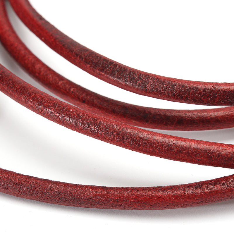 183cm*6mm Leather Treadle Belt With Hook For Foot Pedal Singer Sewing Machine