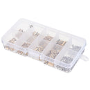 Suleve M2BH2 300Pcs M2 Male-Female Brass Hex Column Standoff Support Spacer Pillar Stainless Steel Screws Nuts for PCB Board