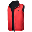 Electric USB Winter Heated Vest Men Women Heating Jacket Winter Body Warmer