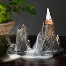 Reverse Waterfall Smoke Incense Burner Incense Burner with 10 Cones