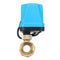 TMOK 1/2" 3/4" 1" 1-1/4" Blue Shell Motorized Electric Brass Ball Valve 3 Wire AC 220V Full Port