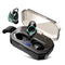 X6 2 in 1 Wireless bluetooth 5.0 Earphone Waterproof Binaural Call Touch Stereo In-ear TWS Headphone With Power Bank