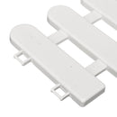 12pcs Flexible Garden Lawn Grass Edging Picket Border Panel Plastic Wall Fence Board