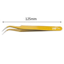 RJX Stainless Steel Straight 45 Curved Tweezer Pincer Repair Tool For RC Models