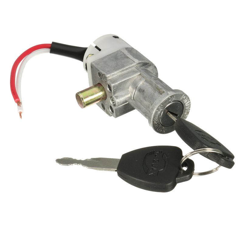 Battery Chager Mini Lock with 2 keys For Motorcycle Electric Bike Scooter E-bike