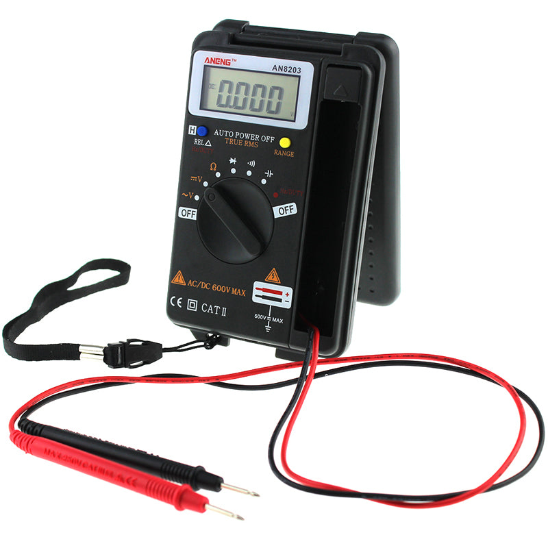 ANENG AN8203 4000 Counts True RMS Mini Digital Multimeter