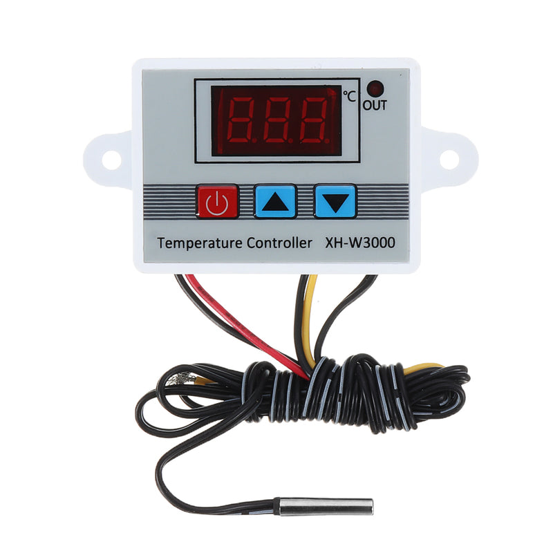 XH-W3000 Micro Digital Thermostat High Precision Temperature Control Switch Heating and Cooling Accuracy 0.1