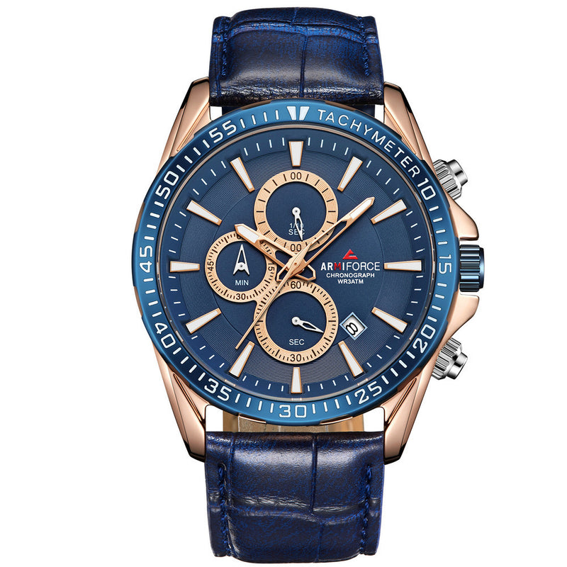 ARMIFORCE AF8001 Calendar Casual Sport Men Watches Waterproof Date Display Quartz Watch