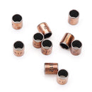 Machifit 10pcs 8x10x12mm Ball Bearing Bushing Copper Alloy Bearing Bushing