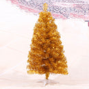 Gold/Sliver 3Ft Tall Christmas Tree Stand Holiday Season Indoor Outdoor Trees Decorations