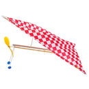 ZT Rubber Powered Parasol Glider A012 Aircraft Plane Assembly Model