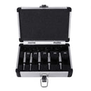 Drillpro 5pcs Professional 5Pcs Carbide Forstner Drill Bit Set 15 20 25 30 35mm Wood Auger Cutter Woodworking Hole Saw For Power Tools