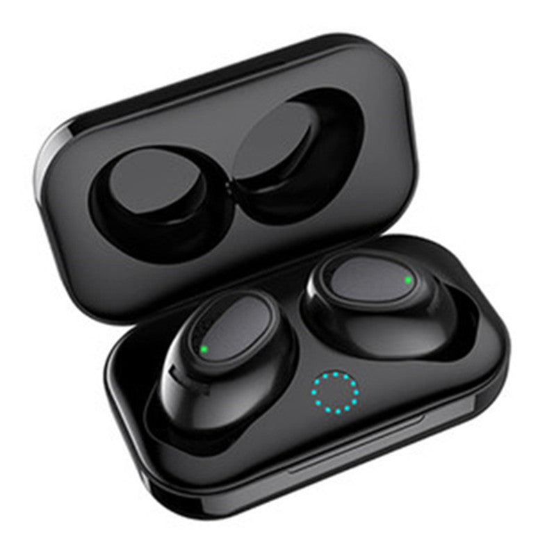 [True Wireless] Soaiy T1 bluetooth Earphone Deep Bass Stereo Sound IPX5 Waterproof Sport With Mic