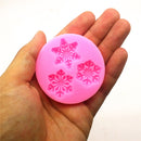 Christmas Tree Snowflake Snowman Leaf Decoration Christmas Gift Packs Series Fondant Cake Mold