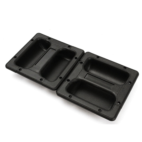 2PCS Plastic Replacement Recessed Handle for Guitar Amp Cabinet Speaker