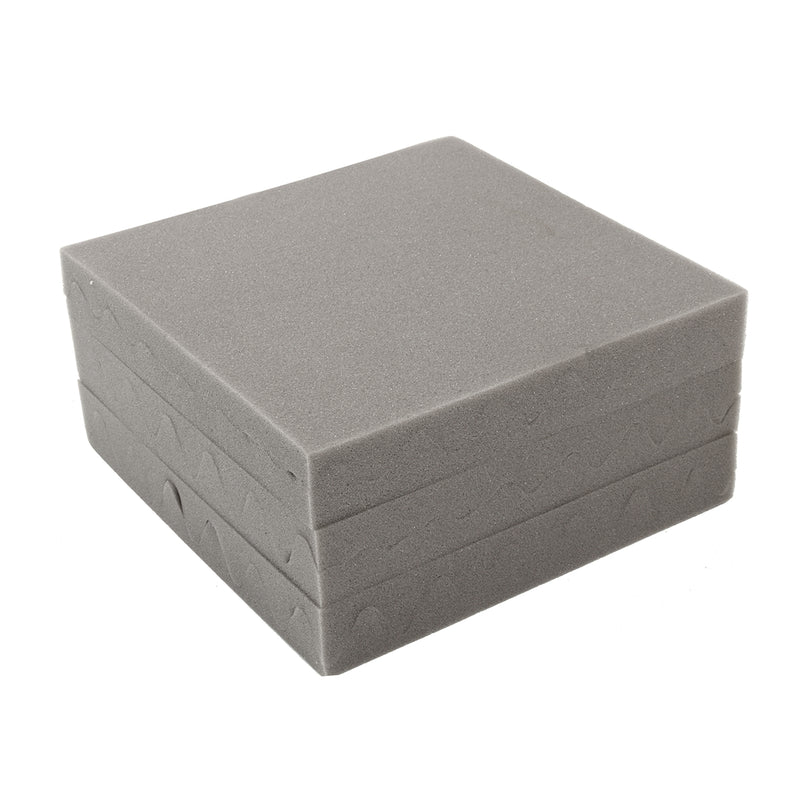 6Pcs 30x30x4cm Acoustic Soundproofing Foam Tiles Convoluted Egg Studio Sound Insulation Cotton