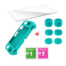 DOBE TNS-19180 Silicone Case with Tempered Film Rocker Cap Set for Nintendo Switch Lite Game Console