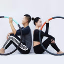 Xiaomi YEUX Removable Rubber Fitness Hoop Hula Body Beauty Slimming Yoga Ring Exercise Tools -Orange