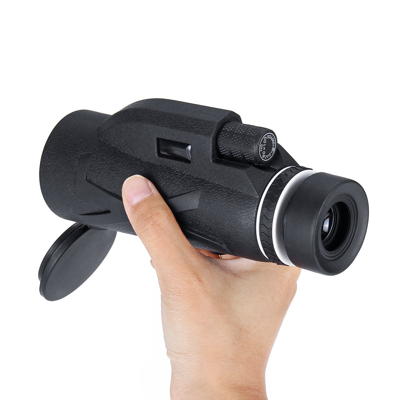 80x100 Magnification Portable Monocular Telescope Powerful Binoculars Zoom Great Handheld Telescope Military HD Professional Hunting